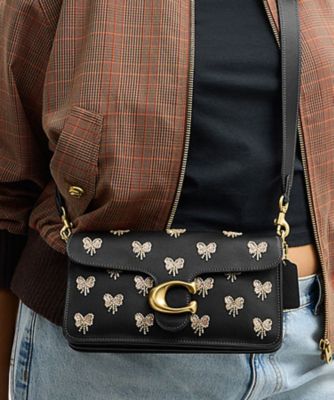 ＜COACH＞タビー　ショルダー　バッグ　２６・デインティー　ボウ　エンベリッシュメント